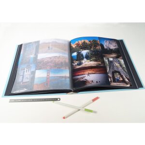 Exacompta Fotoalbum Aquarel grün 29x32 cm