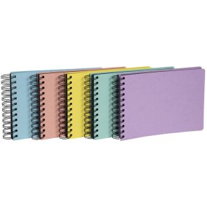 Exacompta Spiralalbum Aquarel 23x16 cm sortiert