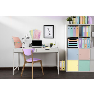 Папка для журналов Exacompta MAG-CUBE Aquarel mauve DIN A4+ 266x82x305 мм