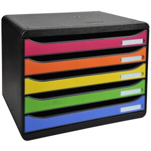 Exacompta 308798D Schubladenbox Big Box Plus Querformat 5...