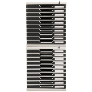Exacompta Schubladenbox MODULO A4 10 abschließbare...