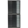Exacompta Schubladenbox MODULO DIN A4 schwarz 10 geschlossene Schubladen