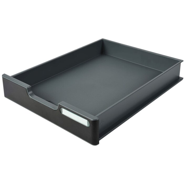 Exacompta 336714D Modulodoc Schublade EcoBlack Dunkelgrau für DIN A4+ recycelt