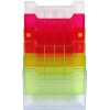 Exacompta 64299D Wandprospektständer A4 6 Fächer Regenbogenfarben modular