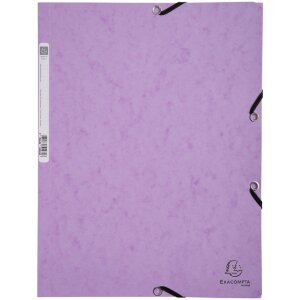 Exacompta Sammelmappe Aquarel Colorspan Gummizug A4 400g/m² Farben sortiert