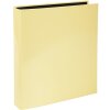 Exacompta Ringbuch A4 2 Ringe D-Form 25 mm Aquarel Zitrusgelb