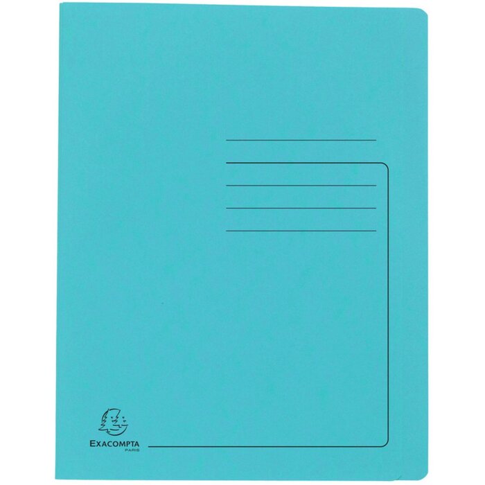 Переплетчик Exacompta Colorspan 355g-m² DIN A4 бирюзовый