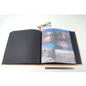 Exacompta Fotoalbum Aquarel 29x32 cm 60 schwarze Seiten