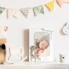 ZEP Babyrahmen Gabriele 10x15 cm Hochformat weiß