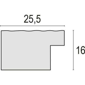 ZEP Bilderrahmen Urbino braun 13x18 cm