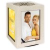 ZEP Drehbarer Fotowürfel Harry Holz 4 Fotos 10x15 cm 13x13x18 cm
