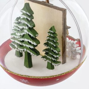 Рождественская безделушка Loek для одной фотографии...