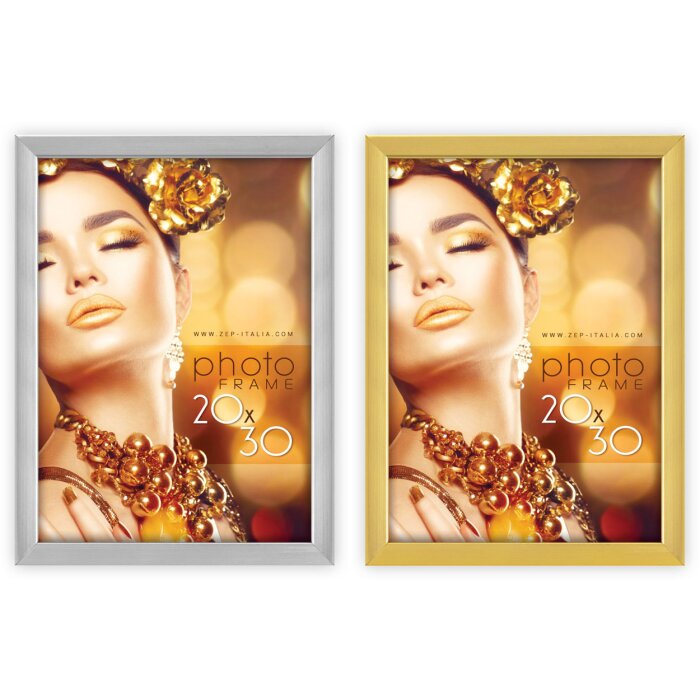 ZEP Bilderrahmen Wales Gold oder Silber 10x15 13x18 15x20 20x30 cm