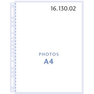 Карманы для фотографий Henzo DIN A4 белые 10 листов без...