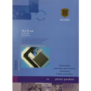 Карманы для фотографий Henzo 6 фотографий 10x15 см белый...