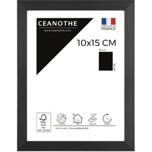 Ceanothe Bilderrahmen Precious Holzoptik Normalglas 10x15 cm bis 50x70 cm