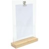 Deknudt Acryl-Fotorahmen S58RY1 natur 10x15 cm mit Clip