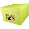 HNFD XL фотобокс Кандра 700 фотографий 15x20 см май зеленый ребристый