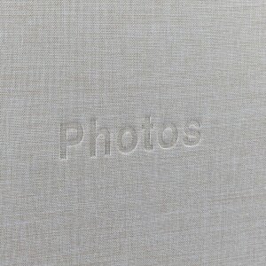 ZEP Leinen Fotoalbum Holland 29x31 cm 60 weiße Seiten Pergamin