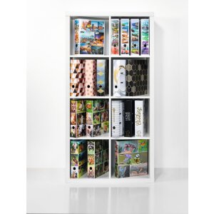 HERMA Motivordner A4 Cubes Dunkelblau 70mm breit