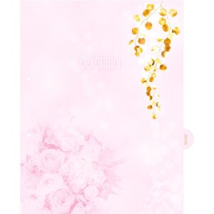 HERMA Hochzeitsordner A4 "Wir heiraten" Rosa