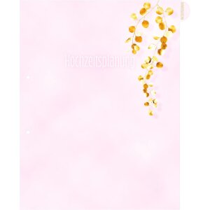 HERMA Hochzeitsordner A4 "Wir heiraten" Rosa