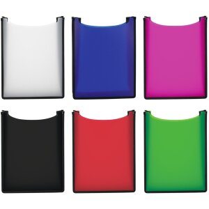 HERMA Heftbox Flexi transluzent dunkelblau 260x345x70 Millimeter