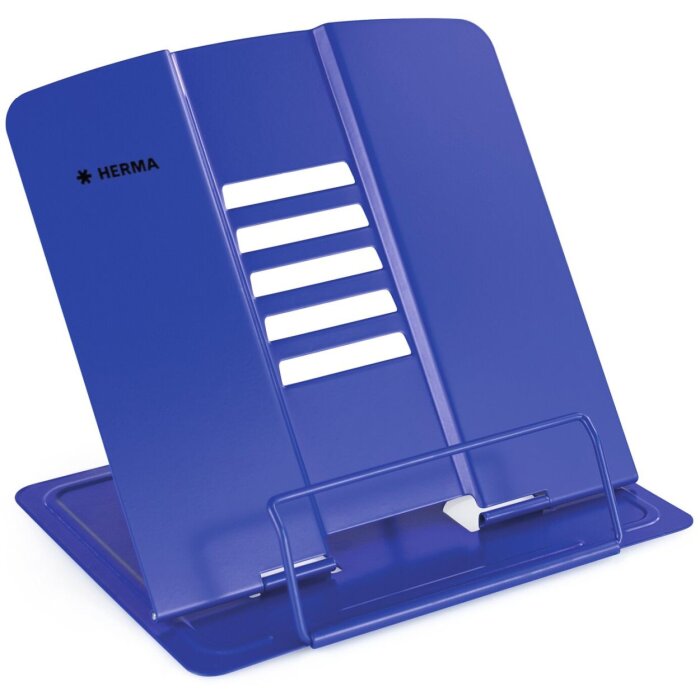HERMA Leseständer blau 198x190x157 Millimeter