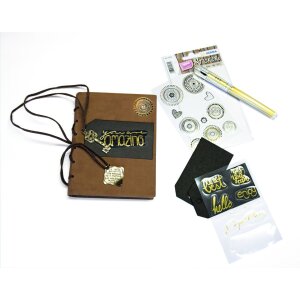 HERMA Креативные наклейки Бабочки золотая и серебряная фольга