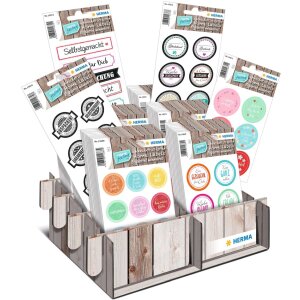 Наклейка HERMA HOME "Повеселись от души", глиттер