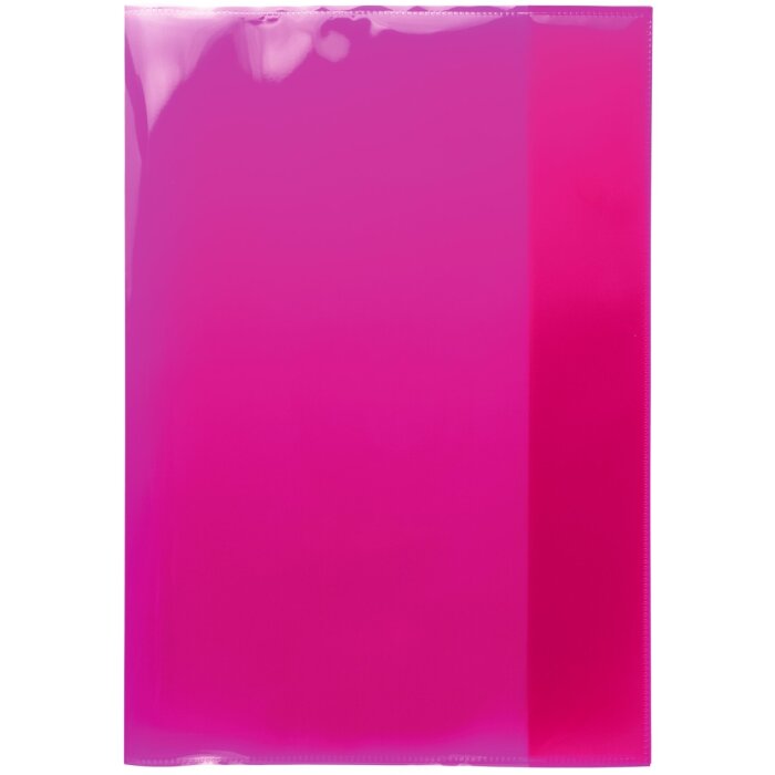 HERMA Heftschoner Transparent PLUS A4 pink