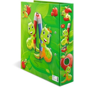 HERMA Motiv-Ordner A4 Fritz der Wurm 70mm