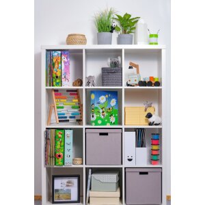 HERMA Motiv-Ordner A4 Bienenwiese Bunt 70 mm für Kindergarten Grundschule