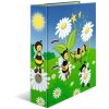 HERMA Motiv-Ordner A4 Bienenwiese Bunt 70 mm für Kindergarten Grundschule
