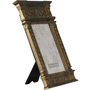 Clayre & Eef Barock-Fotorahmen 2F0850 gold 13x18 cm Polyresin Hochformat