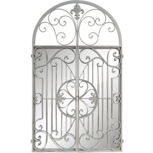 Clayre & Eef 52S261 Настенное зеркало 61x3x103 см серое