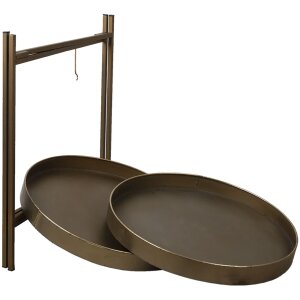 Clayre & Eef 5Y0882 Боковой столик медного цвета Ø 52x60 см