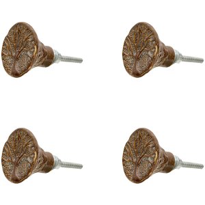 Clayre & Eef 64867 Набор дверных ручек из 4...