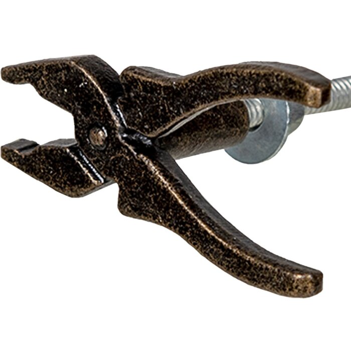 Clayre & Eef 64882 Набор дверных ручек из 4 штук коричневого цвета 6x3x3 см