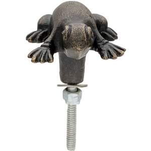 Clayre & Eef 64890 Набор из 4-х дверных ручек Лягушка...