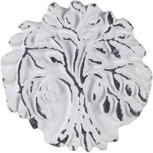 Clayre & Eef 64892 Дверная ручка белая Ø 4x3 см