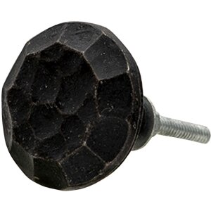 Clayre & Eef 64896 Набор дверных ручек из 4 черных...