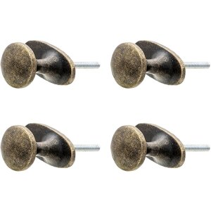 Clayre & Eef 64899 Набор дверных ручек из 4 штук...