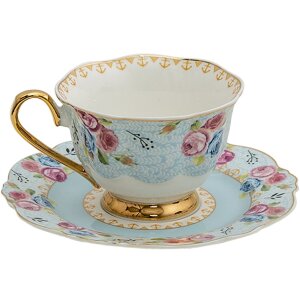 Clayre & Eef 6CE1279 Кофейная чашка с блюдцем...