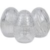 Clayre & Eef 6GL3385 Бонбоньерка с крышкой Яйцо прозрачное Ø 9x12 см