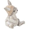 Clayre & Eef 6PR3493 Декоративный кролик серый 11x9x13 см