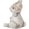 Clayre & Eef 6PR3493 Декоративный кролик серый 11x9x13 см