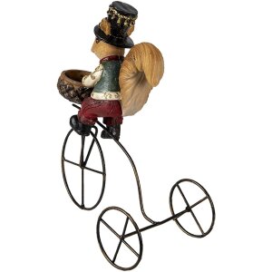 Clayre & Eef 6PR3498 Декоративная белка коричневая 21x11x23 см