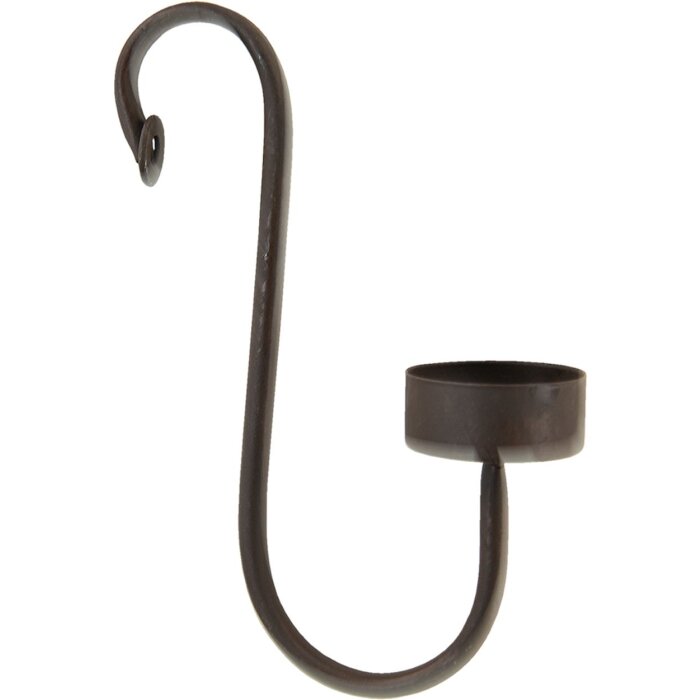 Clayre & Eef 6Y4715 Подсвечник черный 4x9x18 см