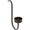 Clayre & Eef 6Y4715 Подсвечник черный 4x9x18 см